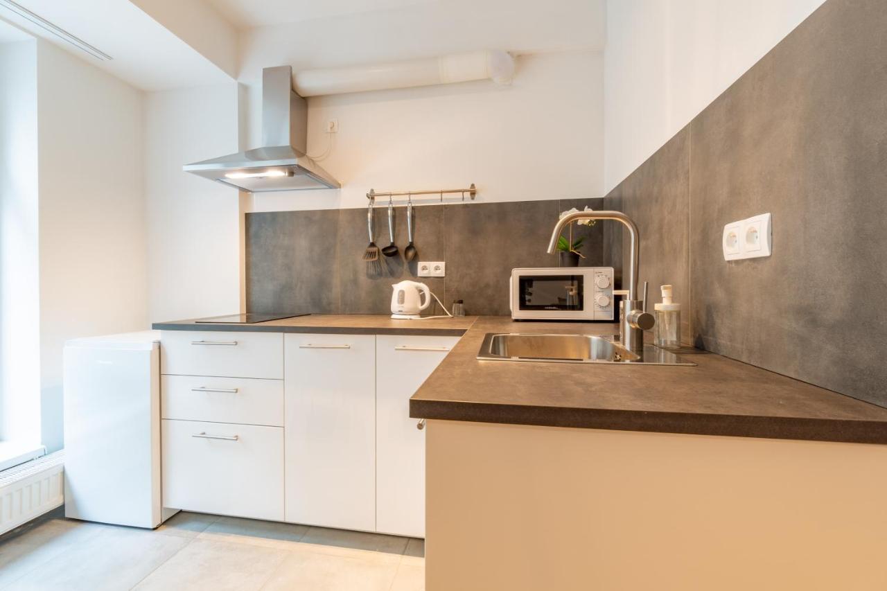 Brand New Two Room Apartment #34 With Free Secure Parking In The Center 프라하 외부 사진
